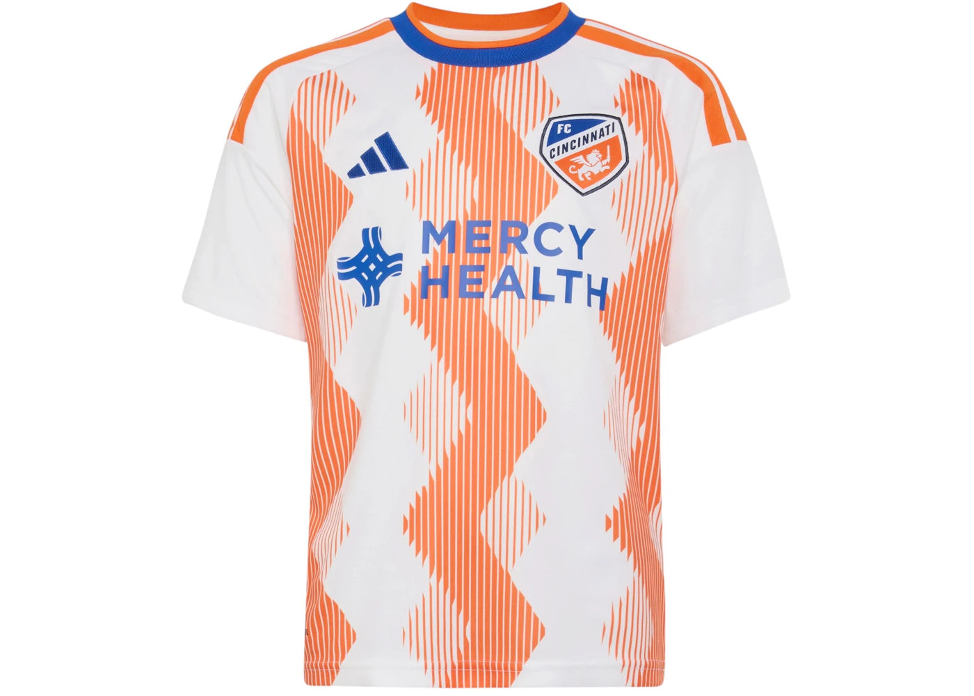 adidas Kids FC Cincinnati 26/27 Away Jersey White - vue secondaire A