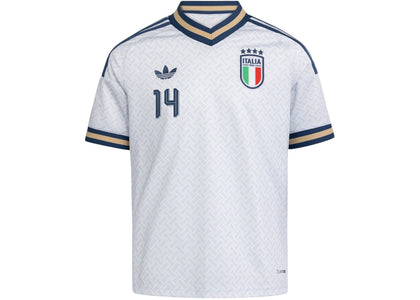 adidas Kids Italy 26 Away Chiesa Jersey Aeroblue - apparel view 2