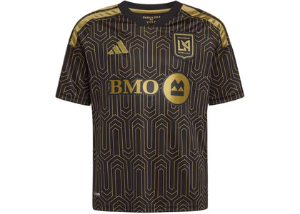 adidas Kids LAFC 26/27 Home Jersey Black - apparel view 2