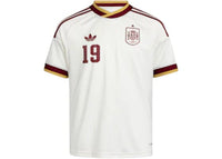 adidas Kids Spain 26 Away Yamal Jersey Off White