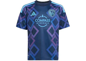 adidas Kids Sporting City 26/27 Away Jersey Night Indigo - vue 360