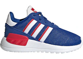 adidas LA Trainer Lite Royal Blue Cloud White Scarlet (TD) - vue 360