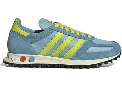 adidas LA Trainer OG Preloved Blue Semi Solar Yellow - authentic adidas sneakers