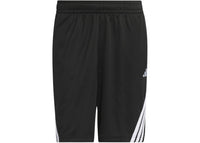 adidas Legends 3-Stripes Shorts Black White
