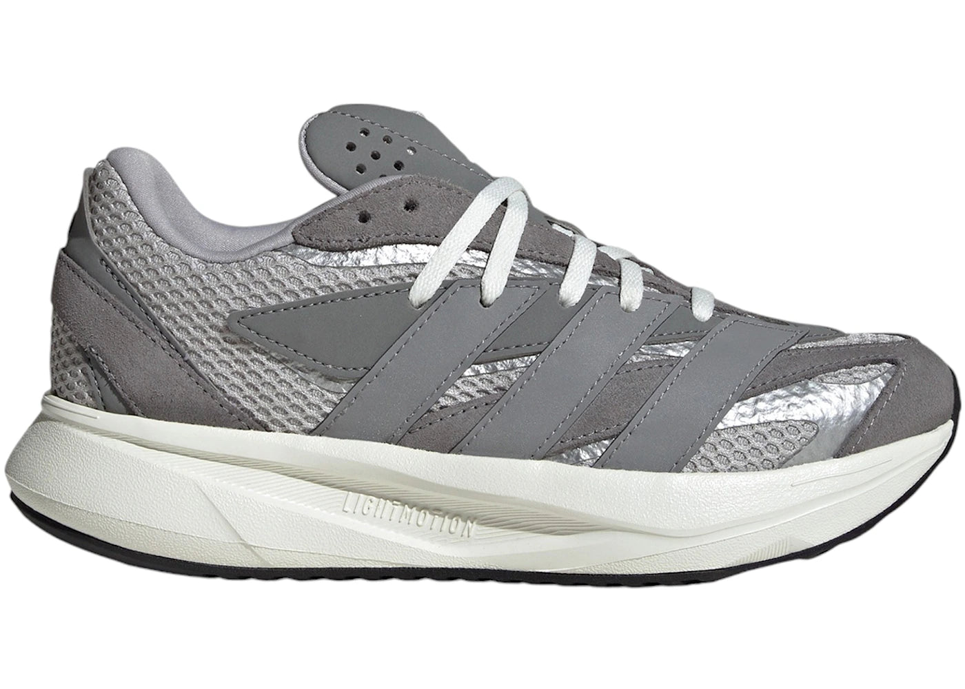adidas Lightblaze Grey Two Grey Three Silver Metallic (GS) - vue 360