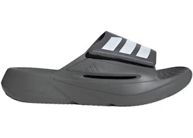 adidas Lightblaze Slides Grey Four Cloud White - vue 360