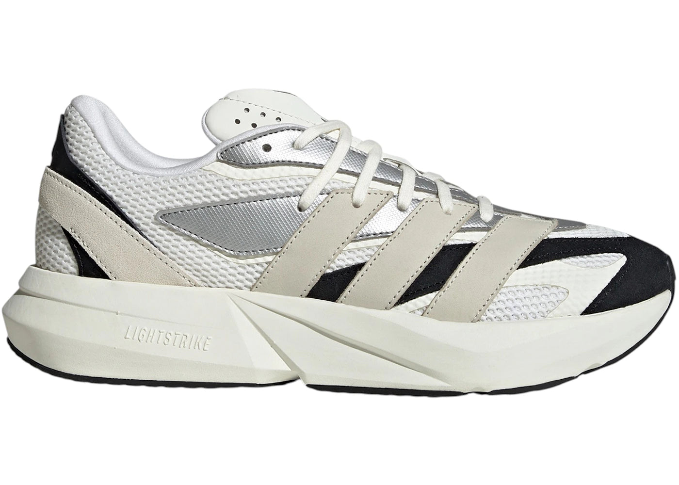 adidas Lightblaze White Off White Silver Metallic - vue secondaire A