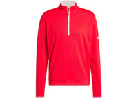 adidas Lightweight Half-Zip Top Pure Ruby