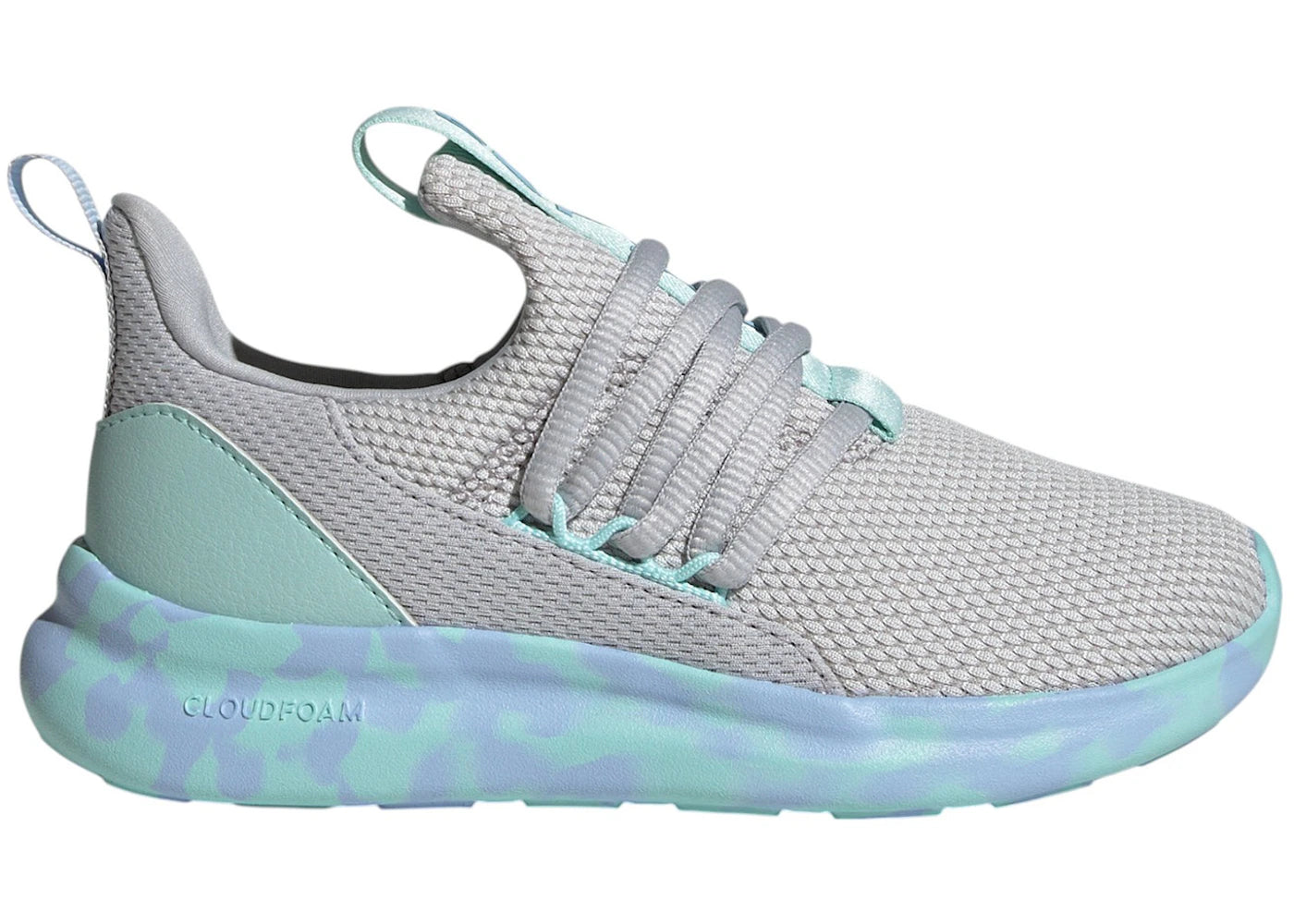 adidas Lite Racer Adapt 7.0 Glow Blue Grey Two Semi Flash Aqua (GS) - vue secondaire A