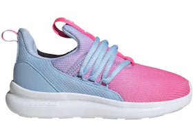 adidas Lite Racer Adapt 7.0 Glow Blue Lucid Pink Cloud White (GS) - vue 360