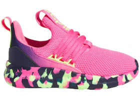 adidas Lite Racer Adapt 7.0 Lucid Pink Hi-Res Yellow Dark Blue (GS) - authentic adidas sneakers