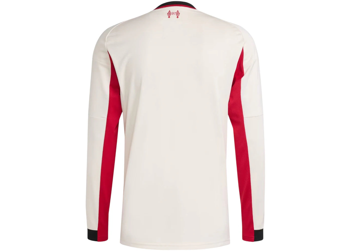 adidas Liverpool FC 2025/26 L/S Away Jersey Wonder White - vue secondaire B
