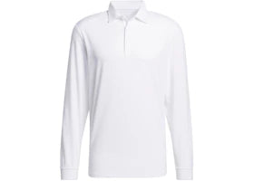 adidas Long Sleeve Polo Shirt White - vue 360