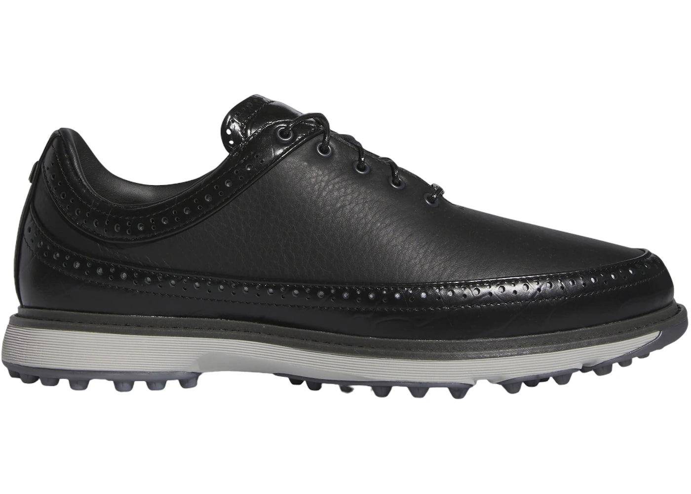 adidas MC80 Spikeless Golf Core Black Dark Silver Metallic Grey Two - vue 360