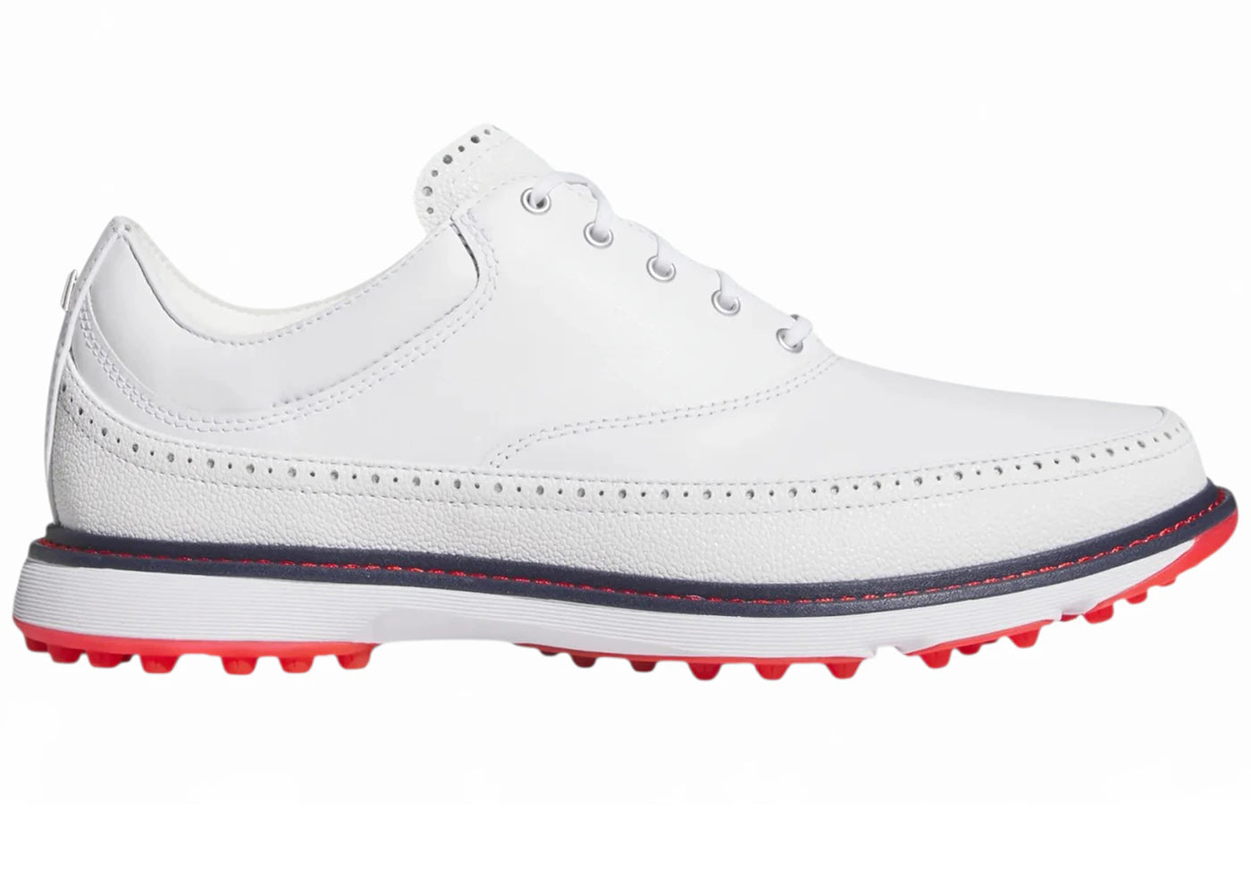adidas MC80 Spikeless White Navy Red - vue secondaire A