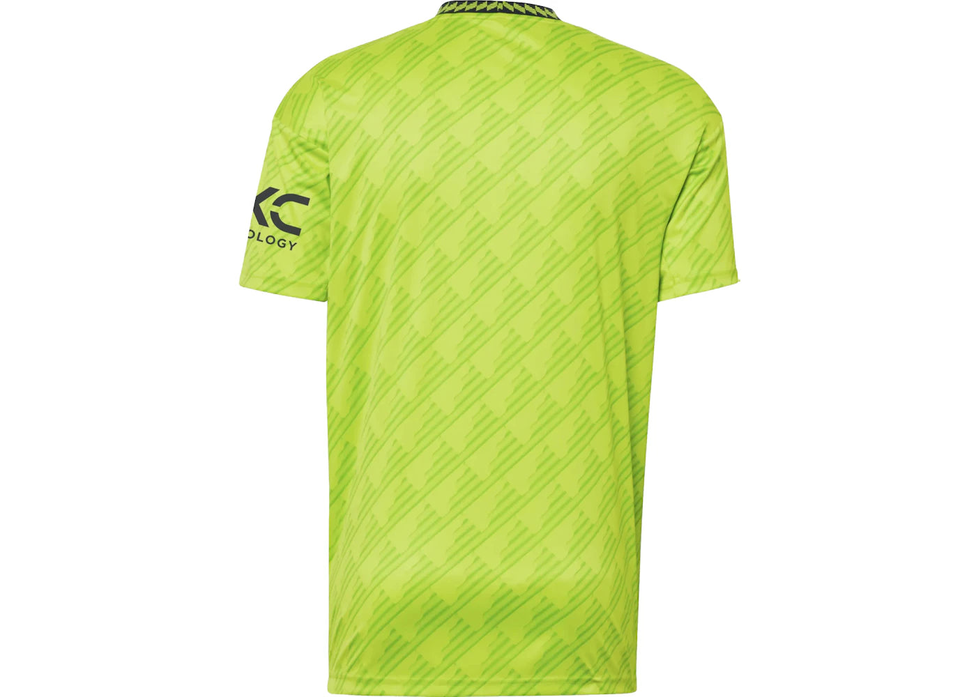 adidas Manchester United 22/23 Third Jersey Semi Solar Slime - vue secondaire B