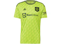 adidas Manchester United 22/23 Third Jersey Semi Solar Slime