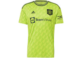 adidas Manchester United 22/23 Third Jersey Semi Solar Slime