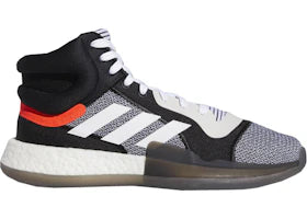 adidas Marquee Boost White Black - authentic adidas sneakers