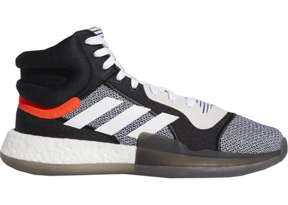 adidas Marquee Boost White Black - sneakers view 2