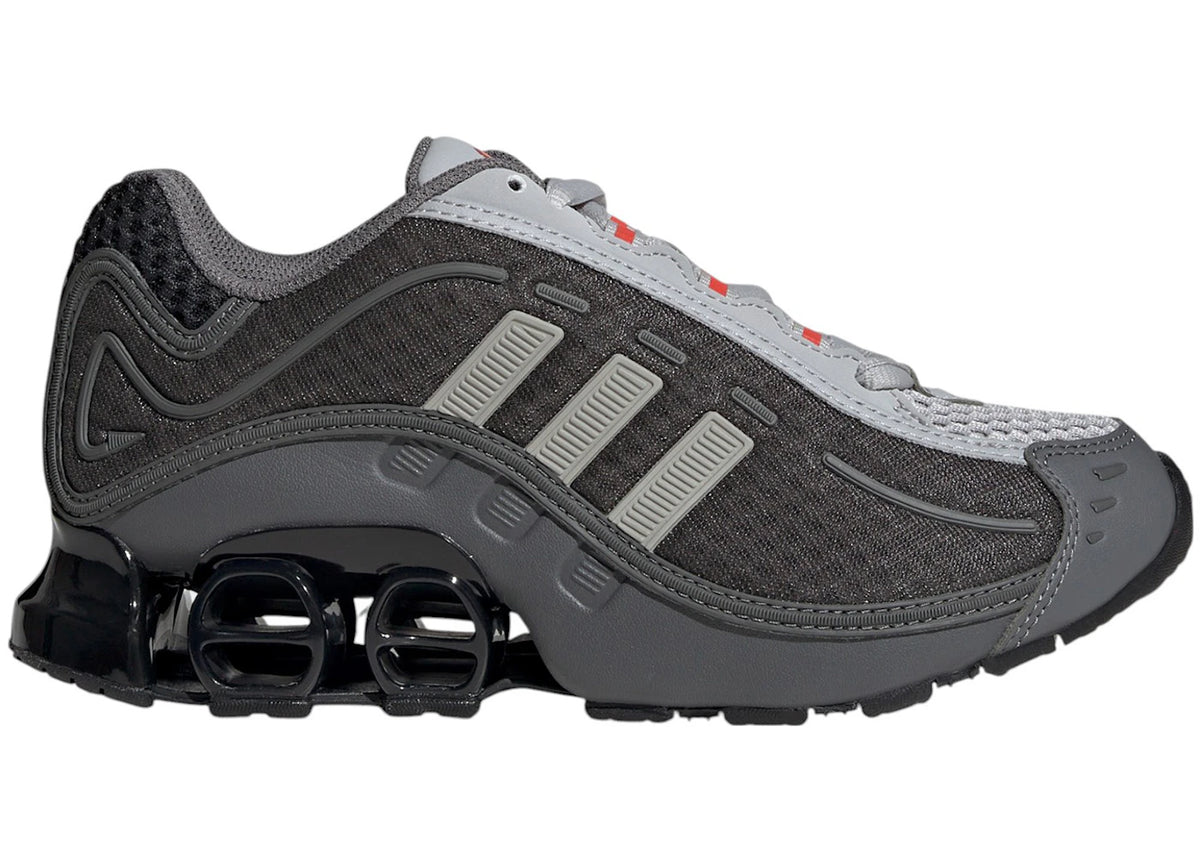 adidas Megaride O1 Grey Two Grey Four Bright Red (GS) - vue secondaire A