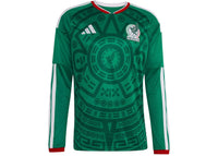 adidas Mexico 2026 Home Replica Long Sleeve Jersey Bold Green