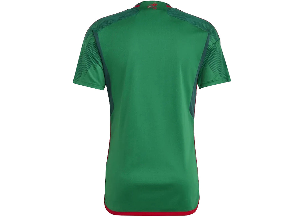 adidas Mexico 22 Away Jersey Vivid Green/Collegiate Green - vue secondaire B