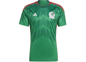 adidas Mexico 22 Away Jersey Vivid Green/Collegiate Green - vue 360