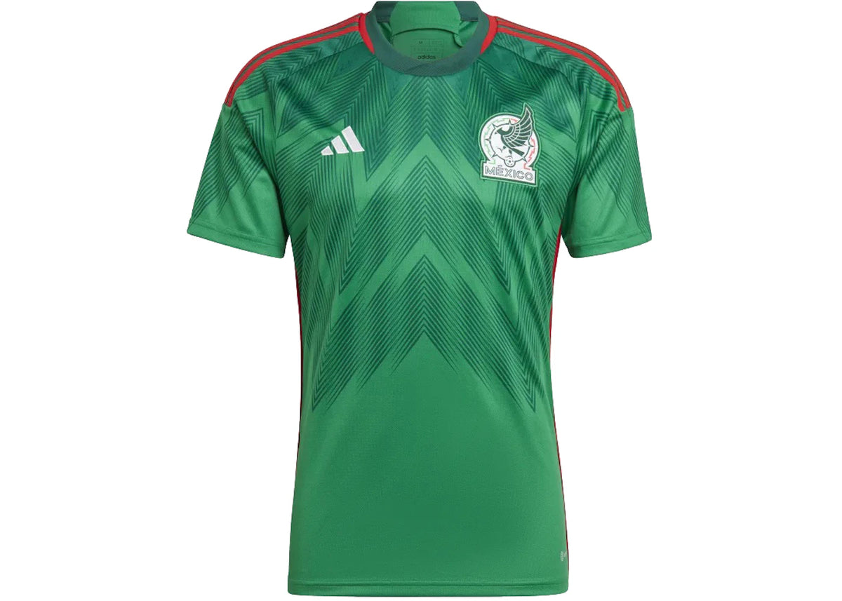 adidas Mexico 22 Away Jersey Vivid Green/Collegiate Green - vue secondaire A