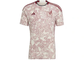 adidas Mexico 22 Away Jersey (US Sizing) Wonder White - vue 360