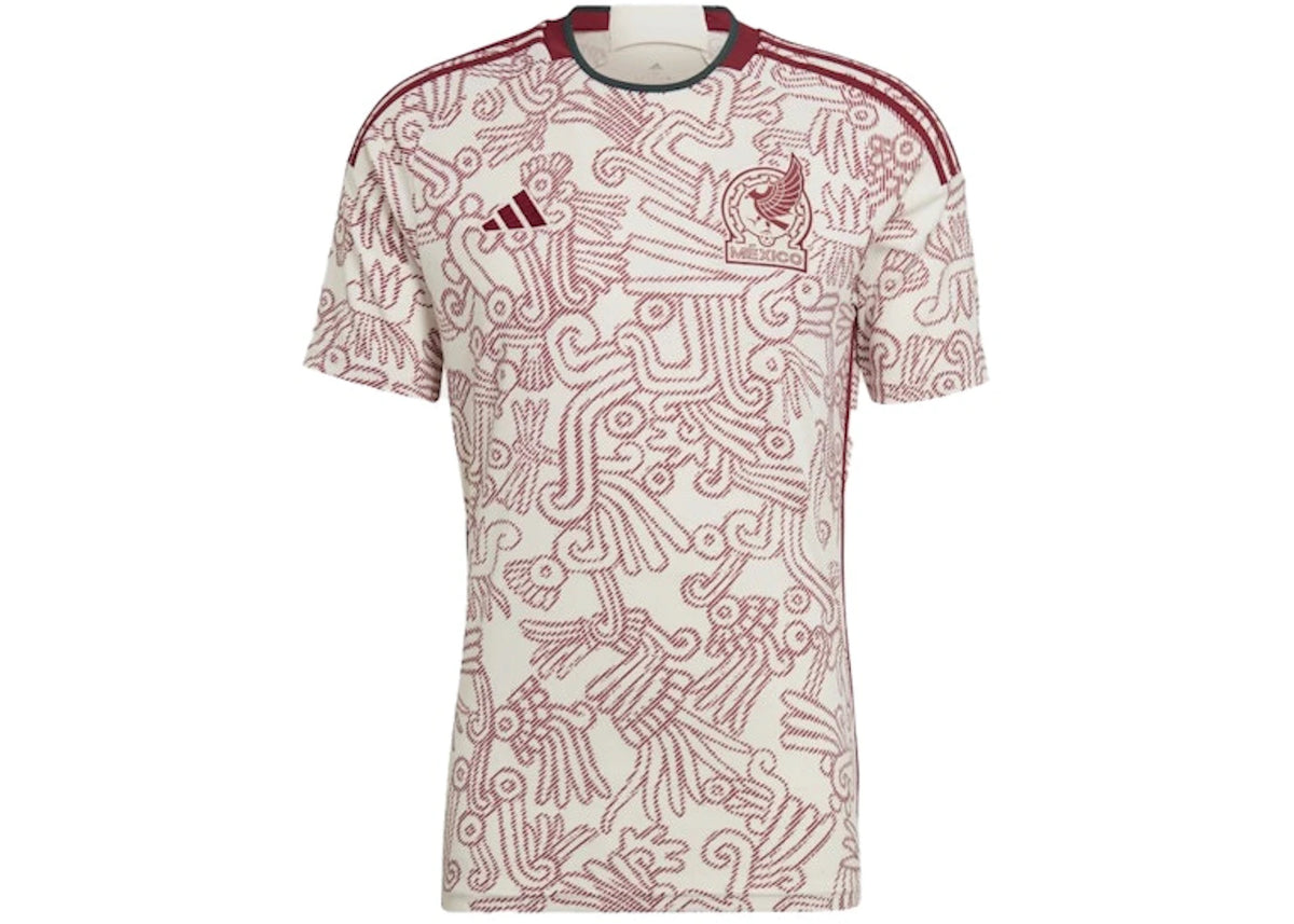 adidas Mexico 22 Away Jersey (US Sizing) Wonder White - vue 360