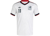adidas Mexico 26 Away Gimenez Jersey White