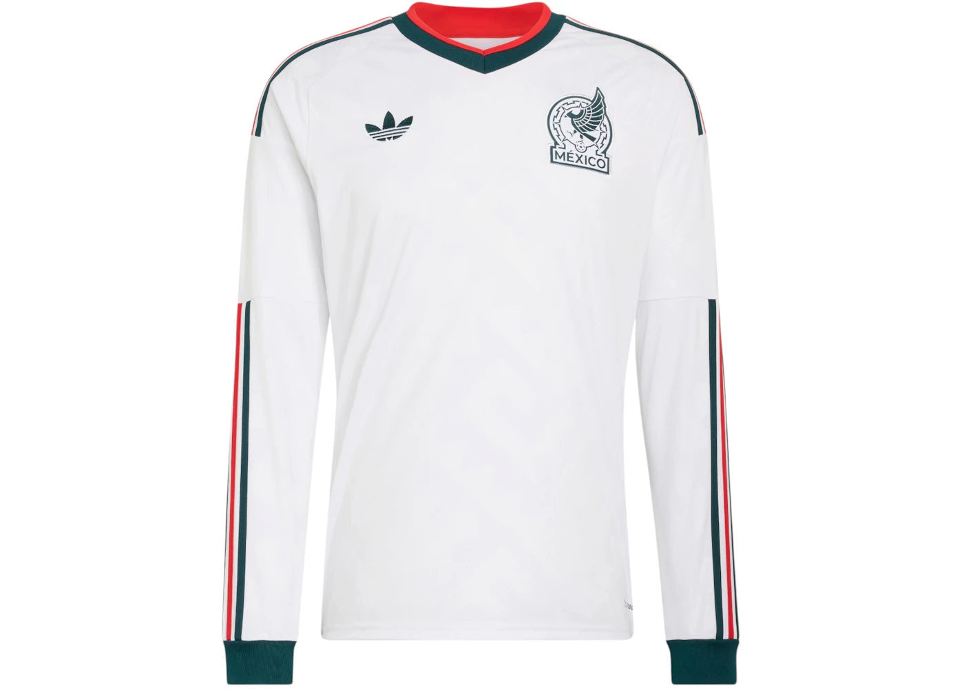adidas Mexico 26 Away L/S Jersey White - vue 360