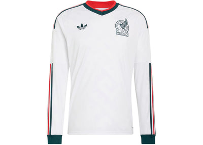 adidas Mexico 26 Away L/S Jersey White