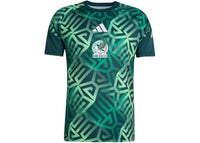adidas Mexico 26 Home Pre Match Jersey Aurora Ivy