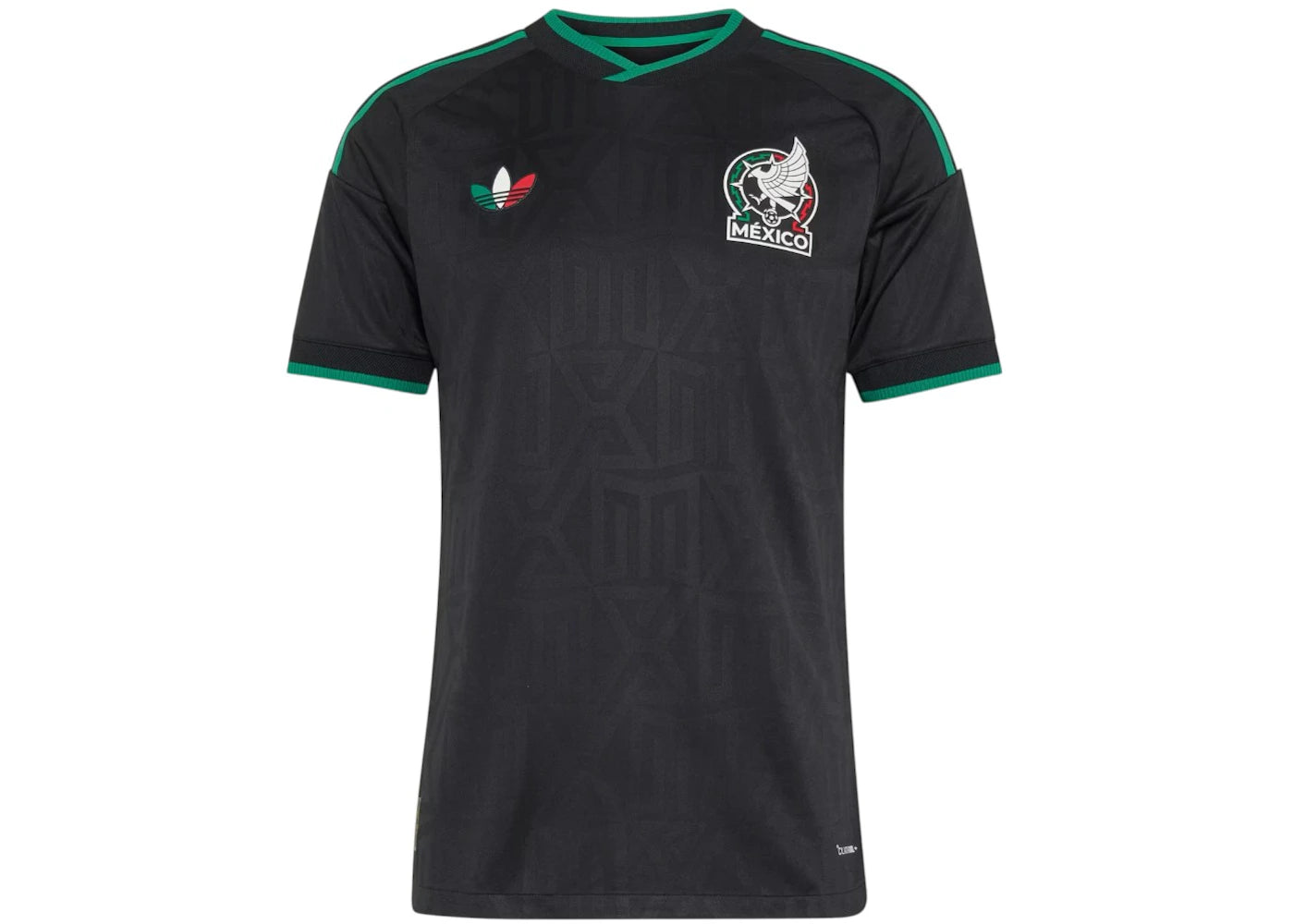 adidas Mexico 26 Third Authentic Jersey Black - vue 360