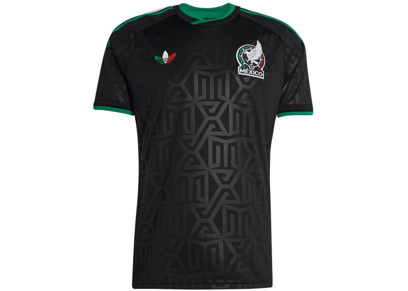 adidas Mexico 26 Third Jersey Black - vue 360