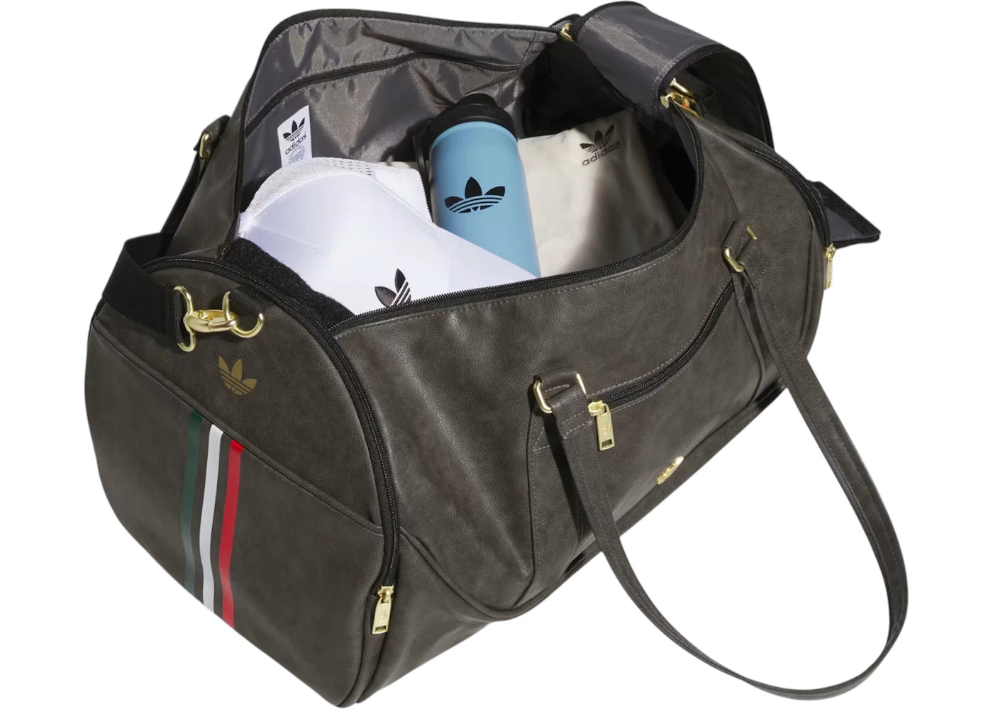 adidas Mexico Airliner Duffle Bag Black/Mate Gold - vue secondaire B