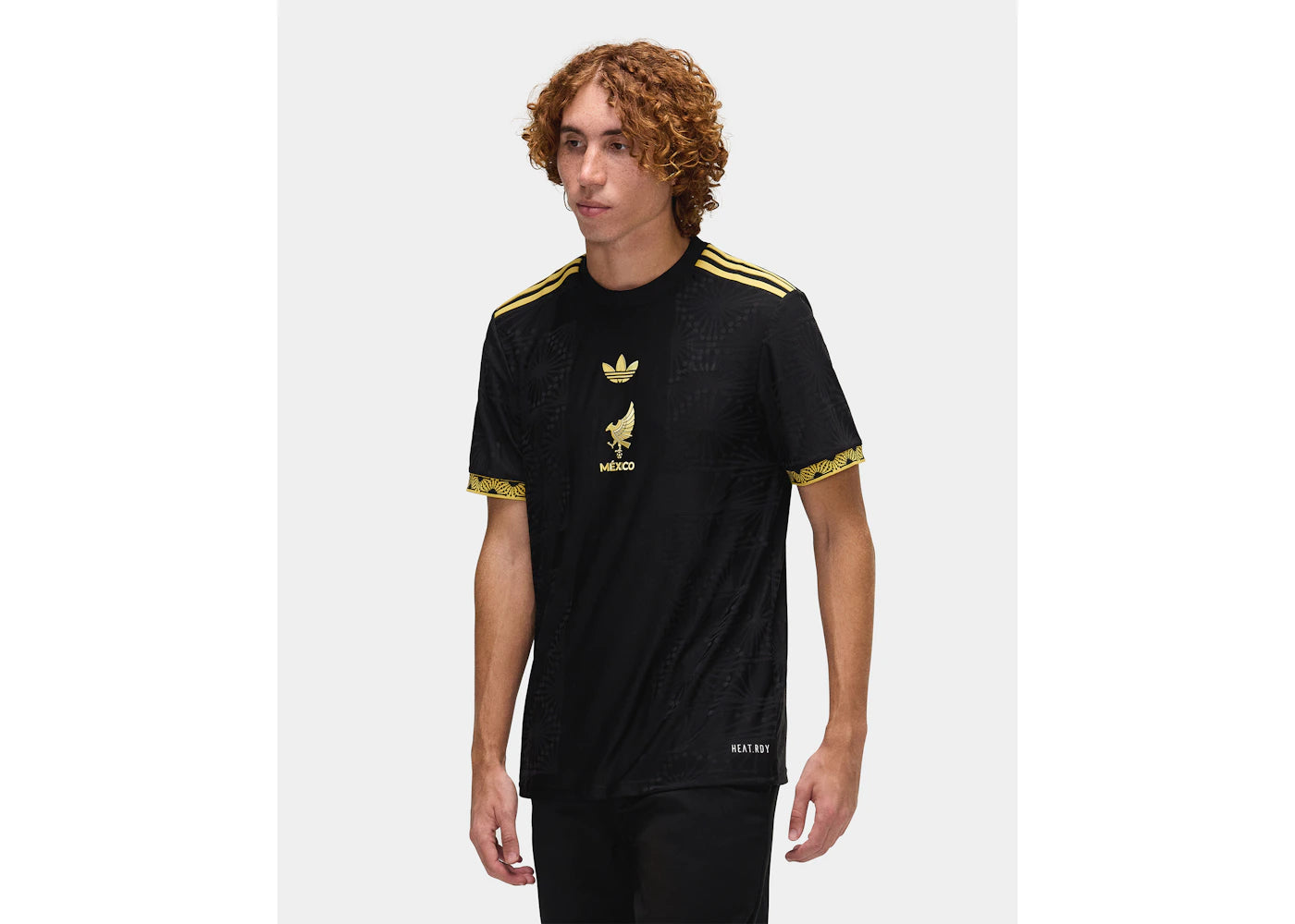 adidas Mexico Gold Jersey Black - vue secondaire B