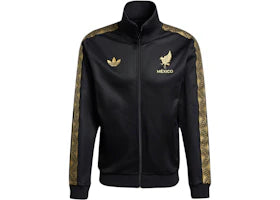 adidas Mexico Gold Track Top Black - authentic adidas product