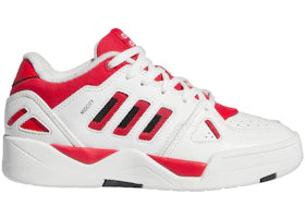 adidas Midcity Low Core White Collegiate Red Core Black (GS)