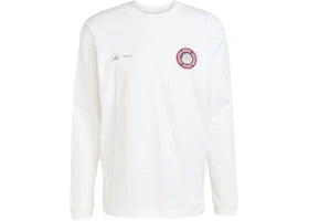 adidas Moon Boot Long Sleeve Long-Sleeve Top White
