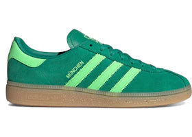 adidas München Court Green Lime Burst (Women's) - vue 360