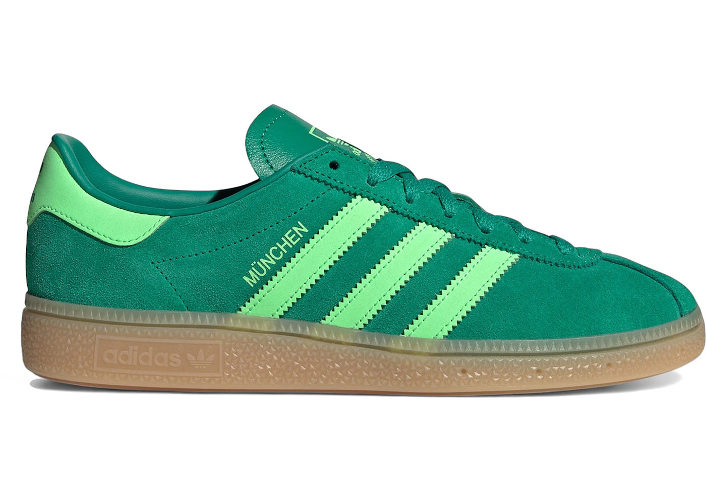 adidas München Court Green Lime Burst (Women's) - vue secondaire A
