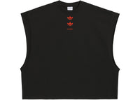 adidas Muscle Tank Top By Willy Chavarria Jabbar Black