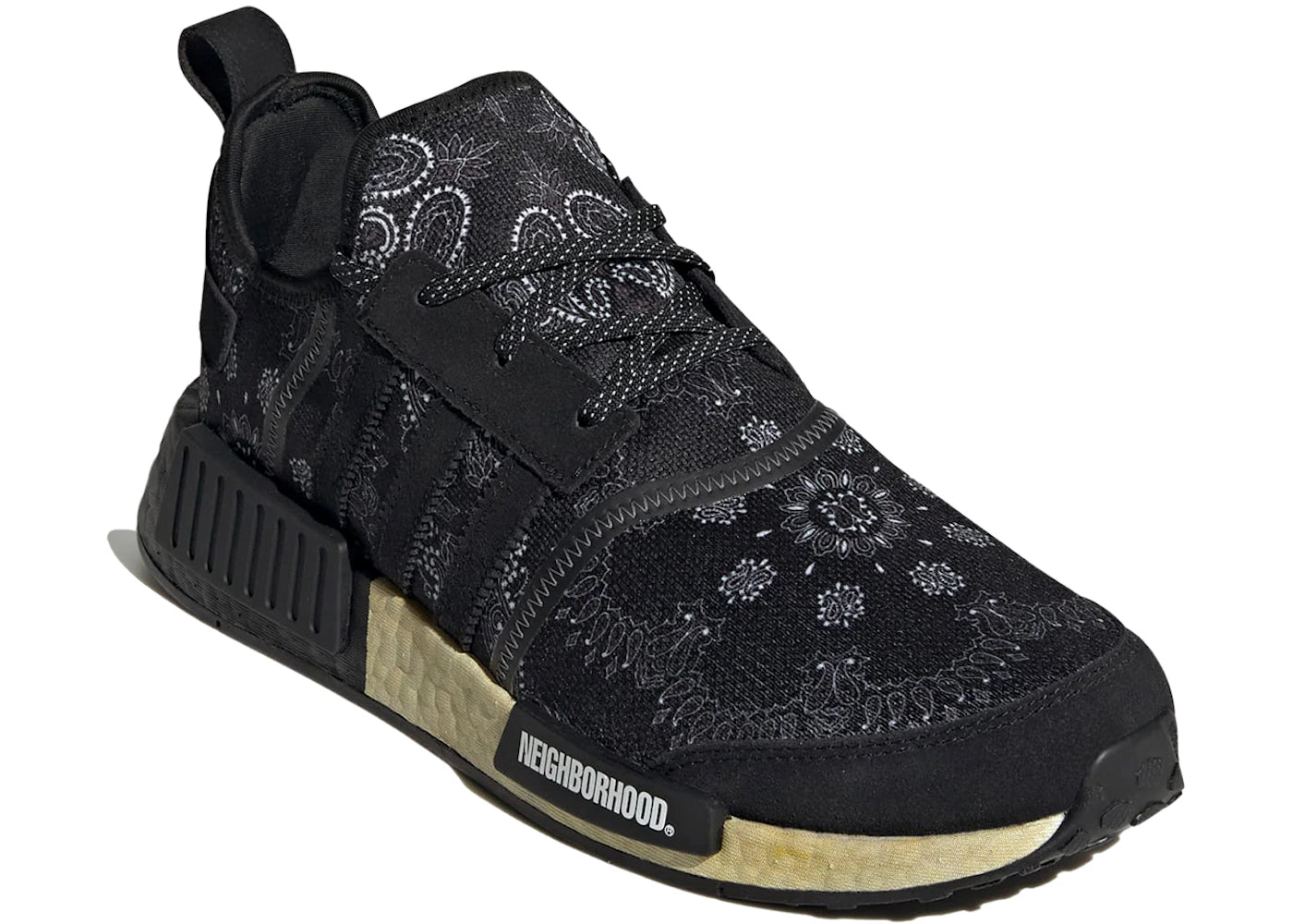 adidas NMD R1 Neighborhood Paisley Black - vue secondaire B