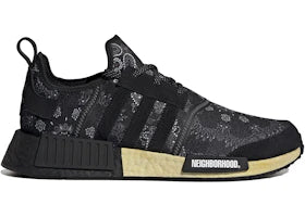 adidas NMD R1 Neighborhood Paisley Black - vue 360