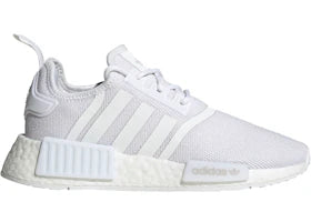 adidas NMD R1 Refined Cloud White Grey One (GS) - vue 360