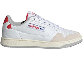 adidas NY 90 Cloud White Vivid Red - vue 360