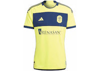 adidas Nashville Sc 24/25 Home Authentic Jersey Shock Yellow/Team Navy Blue